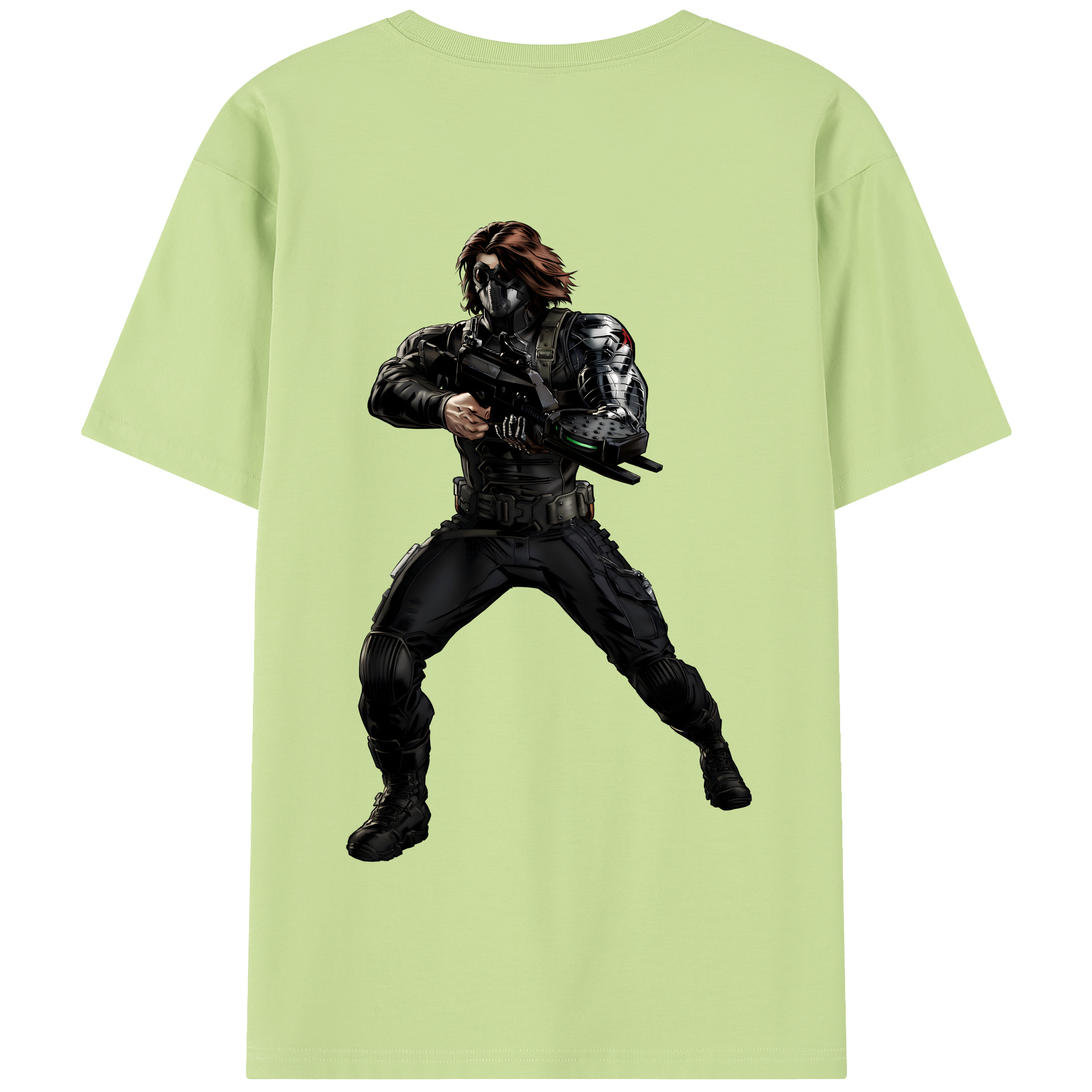 （画像用） アベンジャーズ The Avengers 綿100％半袖Tシャツ（背面プリント）
